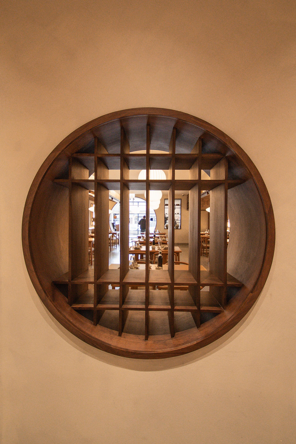 The circular window at QXY